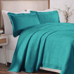 Superior Victory Cotton Matelasse Medallion Airy Bedspread Set