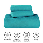 Superior Victory Cotton Matelasse Medallion Airy Bedspread Set