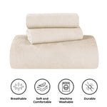 Superior Victory Cotton Matelasse Medallion Airy Bedspread Set