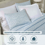 Superior Vineyard Cotton Blend Matelasse Weave Floral Scroll Coverlet
