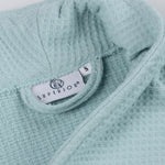 Superior Waffle Weave Cotton Bathrobe Oversized Unisex Adult Bath Robe