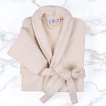 Superior Waffle Weave Cotton Bathrobe Oversized Unisex Adult Bath Robe