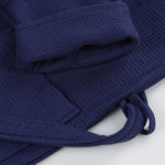 Superior Waffle Weave Cotton Bathrobe Oversized Unisex Adult Bath Robe