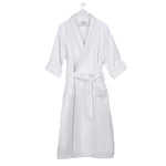 Superior Waffle Weave Cotton Bathrobe Oversized Unisex Adult Bath Robe