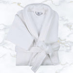 Superior Waffle Weave Cotton Bathrobe Oversized Unisex Adult Bath Robe