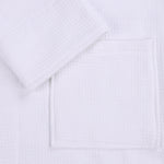 Superior Waffle Weave Cotton Bathrobe Oversized Unisex Adult Bath Robe