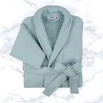 Superior Waffle Weave Cotton Bathrobe Oversized Unisex Adult Bath Robe