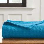 100% Cotton Waffle Blanket – Cooling Waffle Weave, Lightweight & Breathable Gumdrop