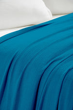 100% Cotton Waffle Blanket – Cooling Waffle Weave, Lightweight & Breathable Gumdrop