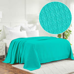 100% Cotton Waffle Blanket – Cooling Waffle Weave, Lightweight & Breathable Gumdrop
