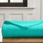 100% Cotton Waffle Blanket – Cooling Waffle Weave, Lightweight & Breathable Gumdrop
