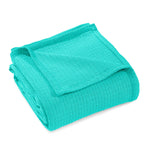 100% Cotton Waffle Blanket – Cooling Waffle Weave, Lightweight & Breathable Gumdrop