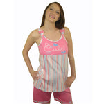 Cute 100% Pure Egyptian Cotton Pajama In Fuchsia