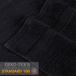 Superior Quick-Drying Zero-Twist Cotton Assorted 6-Piece Towel Set