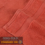 Superior Quick-Drying Zero-Twist Cotton Assorted 6-Piece Towel Set