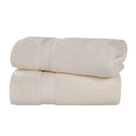 Superior Zero-Twist Smart-Dry Combed Cotton 2-Piece Bath Sheet Set