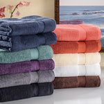 6 Piece Hand Towel Set Zero Twist Cotton Soft Absorbent