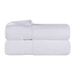 Zero Twist Cotton Ultra-Soft Absorbent Bath Towel Set of 2
