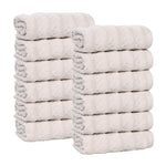 Zero Twist Cotton Face Towel Set 12-Piece - Zuma