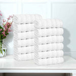Zero Twist Cotton Face Towel Set 12-Piece - Zuma