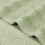 Superior Zuma Zero Twist Cotton Waffle Stripes 3 Piece Towel Set