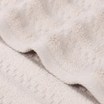 Superior Zuma Zero Twist Cotton Waffle Stripes 3 Piece Towel Set