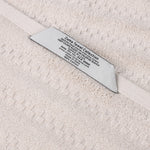 Superior Zuma Zero Twist Cotton Waffle Stripes 3 Piece Towel Set