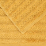 Superior Zuma Zero Twist Cotton Waffle Stripes 3 Piece Towel Set