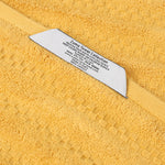 Superior Zuma Zero Twist Cotton Waffle Stripes 3 Piece Towel Set