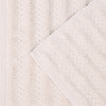 Superior Zuma Zero Twist Cotton Waffle Stripes 8 Piece Towel Set